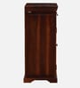 Carleson Sheesham Wood Shoe Cabinet In Honey Oak Finish