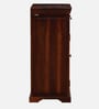 Carleson Sheesham Wood Shoe Cabinet In Honey Oak Finish