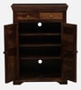 Carleson Sheesham Wood Shoe Cabinet In Scratch Resistant Provincial Teak Finish