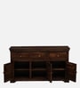 Carleson Sheesham Wood Sideboard In Scratch Resistant Provincial Teak Finish