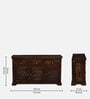 Carleson Sheesham Wood Sideboard In Scratch Resistant Provincial Teak Finish