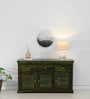 Carleson Sheesham Wood Sideboard In Scratch Resistant Spring Green Finish