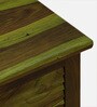 Carleson Sheesham Wood Trunk In Scratch Resistant Spring Green Finish