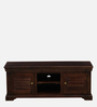 Carleson Sheesham Wood TV Console In Provincial Teak Finish For TVs Up To 43"