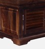 Carleson Sheesham Wood TV Console In Provincial Teak Finish For TVs Up To 43"