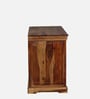 Carleson Sheesham Wood Writing Table In Provincial Teak Finish