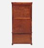 Carleson Sheesham Wood Book Case In Honey Oak Finish