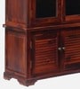 Carleson Sheesham Wood Book Case In Honey Oak Finish