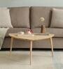 Carlito Solid Wood Coffee Table In Natural Finish