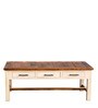 Carlos Large Coffee Table In Brown Finish