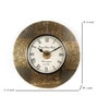 Carly Brass MDF Wall Clock