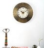 Carly Brass MDF Wall Clock
