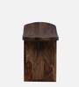 Carlyle Solid Wood Foot Stool In Scratch Resistant Provincial Teak Finish