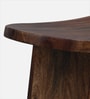 Carlyle Solid Wood Foot Stool In Scratch Resistant Provincial Teak Finish
