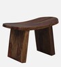 Carlyle Solid Wood Foot Stool In Scratch Resistant Provincial Teak Finish