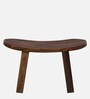 Carlyle Solid Wood Foot Stool In Scratch Resistant Provincial Teak Finish