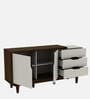 Carmel Sideboard In White & Brown Colour