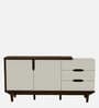 Carmel Sideboard In White & Brown Colour
