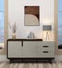 Carmel Sideboard In White & Brown Colour