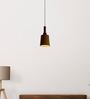 Carmel Stepped Light Dark  Stainless Steel & Cork Pendant Hanging Light