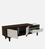 Carmel TV Unit In White & Brown Colour