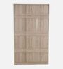 Carmen 3 Door Wardrobe In Frosty White & French Oak Finish With Drawers
