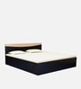 Carol Queen Size Bed in Wenge Finish