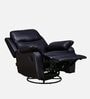 Carolina Leather 1 Seater Manual Recliner In Brown Finish