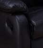 Carolina Leather 1 Seater Manual Recliner In Brown Finish