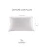 Caroline High Goose Down Pillow 27x19 Inches for Side  Sleepers