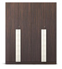 Carona 4 Door Wardrobe in Choco Walnut Finish