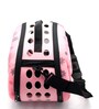 Paw Starry Pink & Black Fabric Travel Pet Carrier Backpack