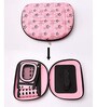 Paw Starry Pink & Black Fabric Travel Pet Carrier Backpack