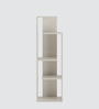 Carron Bookshelf In Frosty White Finish