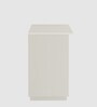 Carron Study Table In Frosty White Finish