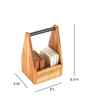 CarryEase Coaster with Holder (Set of 8)