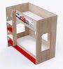 Cars Bunk Bed in Oak Finish with Drawer Storage