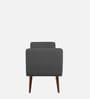 Cartes Fabric Bench in Charcoal Grey Colour