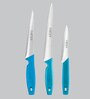 Cartini Blue Stainless Steel Knives- Set of 3