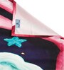 Cartoon Characters 7D King Size Cotton Blend Double Bedsheet with 2 Pillow Covers