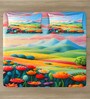 Cartoon Characters 7D King Size Cotton Blend Double Bedsheet with 2 Pillow Covers
