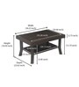 Coffee Table in Weather Brown Colour