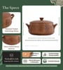 Carvela Brown Wooden Roti Box