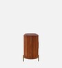 Carvelle Solid Wood Sideboard In Dark Brown Colour