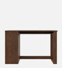 Carver Solid Wood Computer Table in Golden Brown Finish