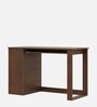 Carver Solid Wood Computer Table in Golden Brown Finish