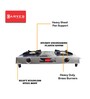 CARVES 2 Burner Mini Body Stainless Steel LPG Gas Stove (ISI Certified)