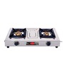 CARVES 2 Burner Mini Body Stainless Steel LPG Gas Stove (ISI Certified)