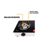 CARVES 2 Burner Nano Gas Stove with toughened Glass top & Rich Matt Steel Body (ISI Certified)
