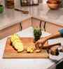 Carvula Acacia Wood Chopping Board with Triangular Handle